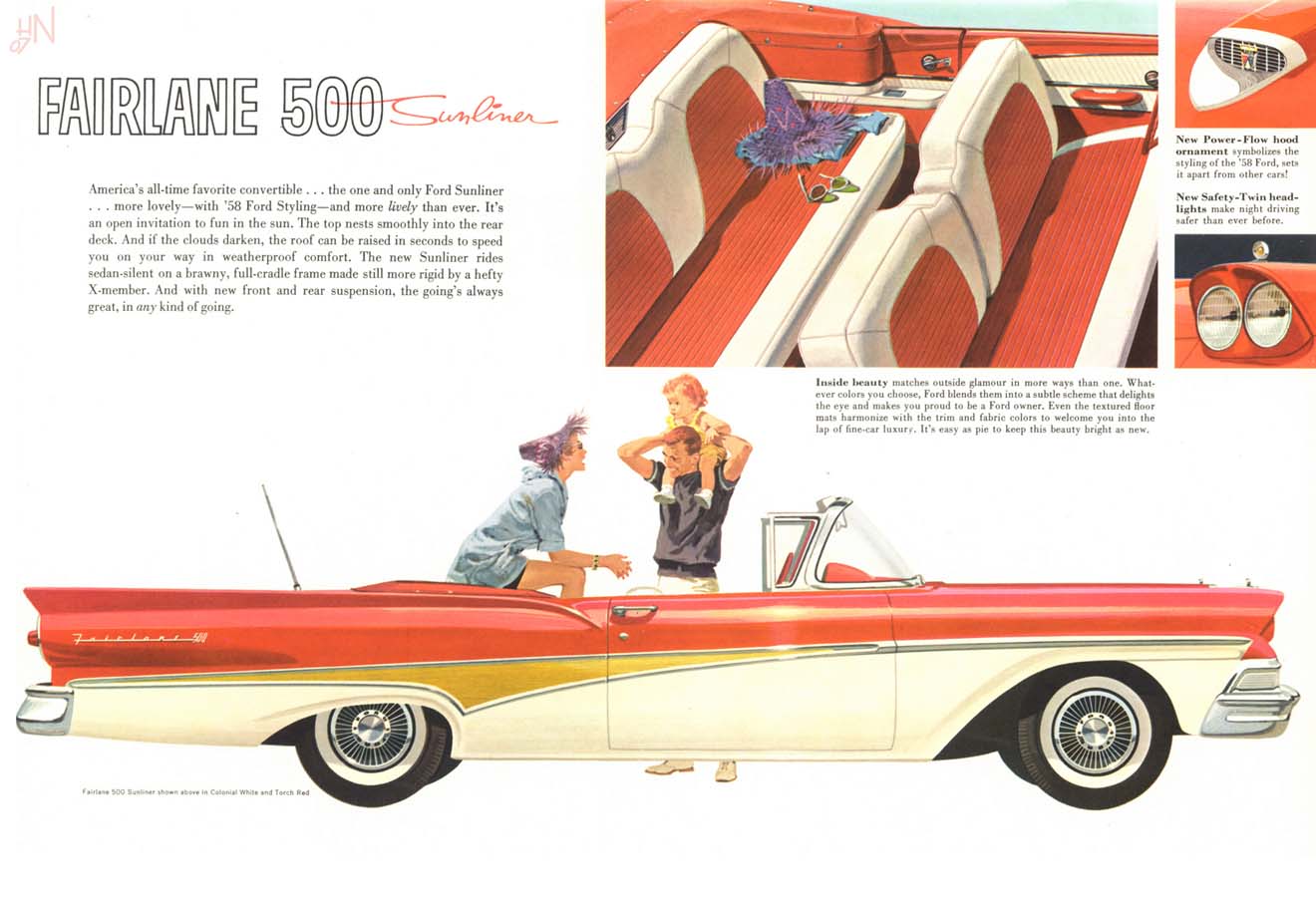 1958 Ford Fairlane Brochure Page 8